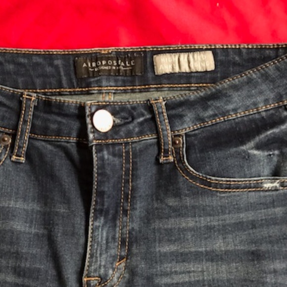 Aeropostale High Waisted Ankle Jeggings  - NWOT - Picture 3 of 4